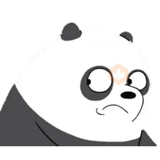 Panda 1 sticker 11