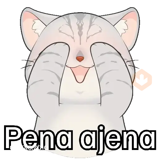 Gatos contestones 😼😾😸💬 sticker 14