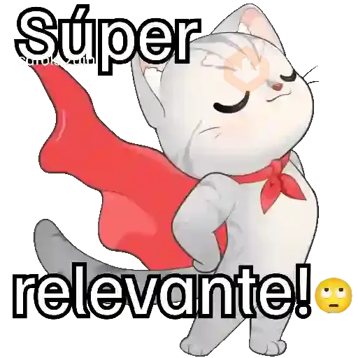Gatos contestones 😼😾😸💬 sticker 12