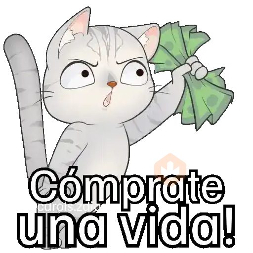 Gatos contestones 😼😾😸💬 sticker 11