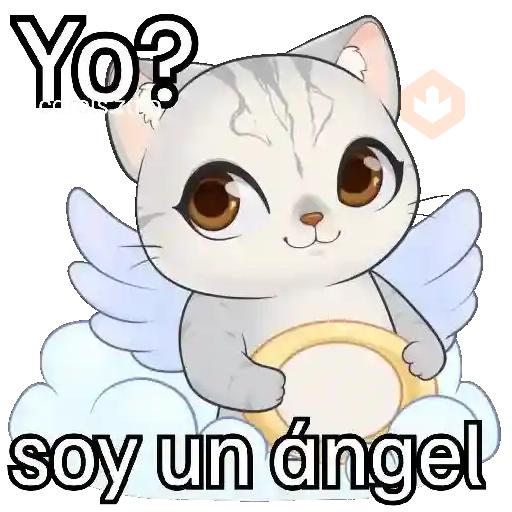 Gatos contestones 😼😾😸💬 sticker 15