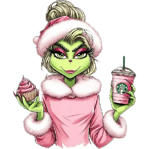 Grinch pinky 🎄💕💅