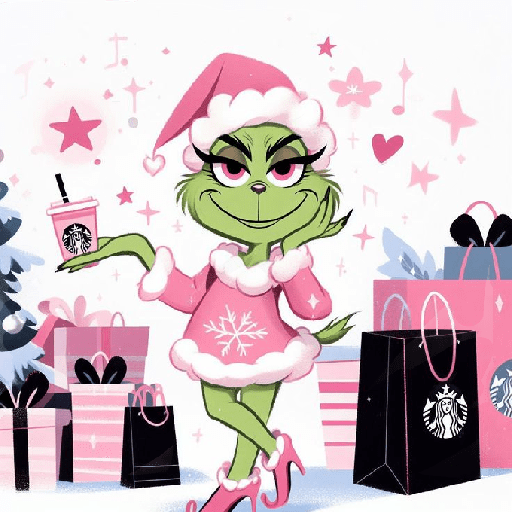 Grinch pinky 🎄💕💅 preview
