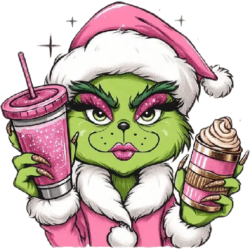 Grinch pinky 🎄💕💅