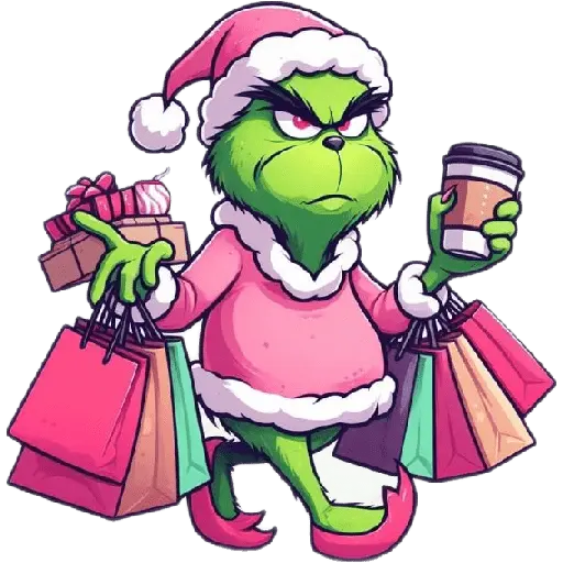 Grinch pinky 🎄💕💅