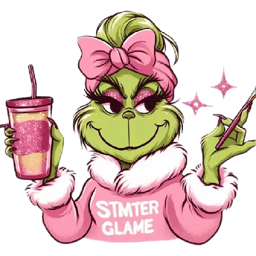 Grinch pinky 🎄💕💅