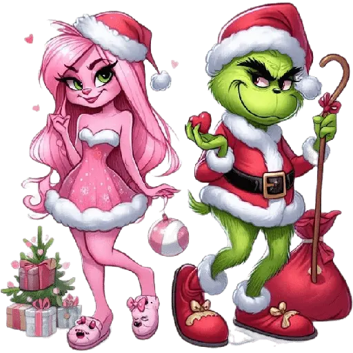 Grinch pinky 🎄💕💅