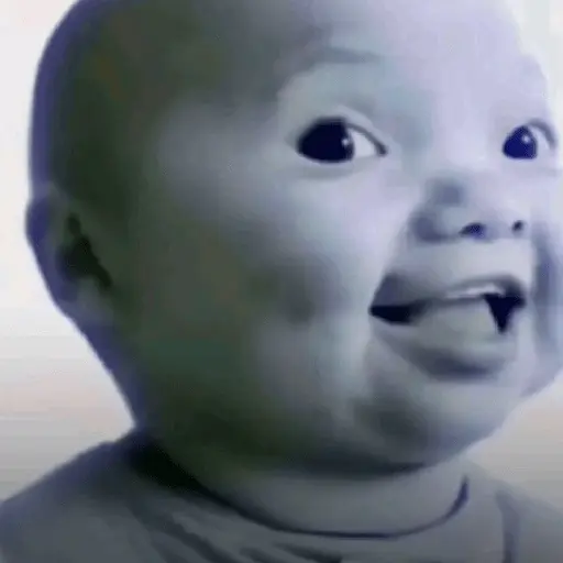 Bebé riendo meme baby 😎