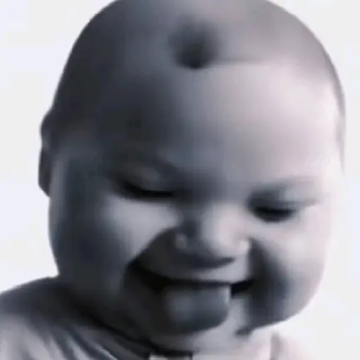 Bebé riendo meme baby 😎