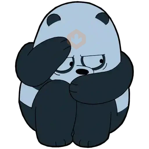 Panda 2 sticker 17