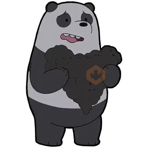 Panda 2 sticker 14