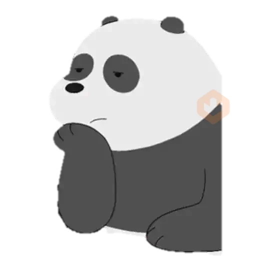 Panda 2 sticker 11