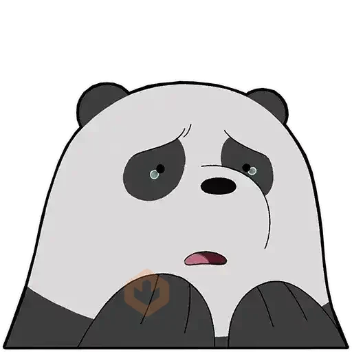 Panda 2 sticker 16