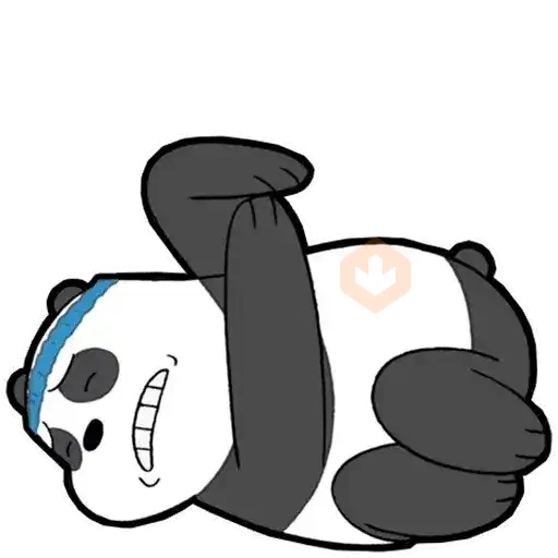 Panda 2 sticker 12