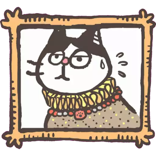 Mandycat 文地貓 名畫貓