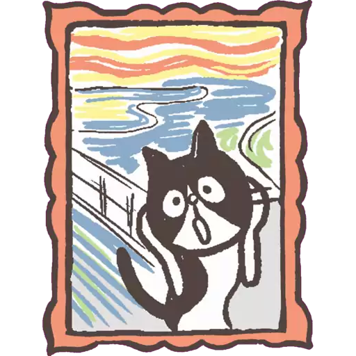 Mandycat 文地貓 名畫貓 preview