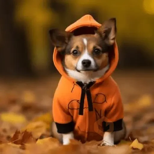 Otoño - Perritos funny 🍂🍁 sticker 16