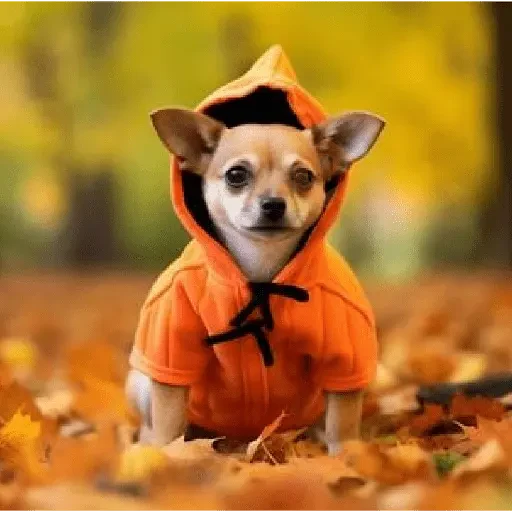 Otoño - Perritos funny 🍂🍁 sticker 13