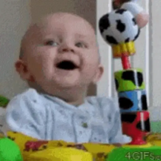 GIFs Bebês Engraçados 👶🏻 
