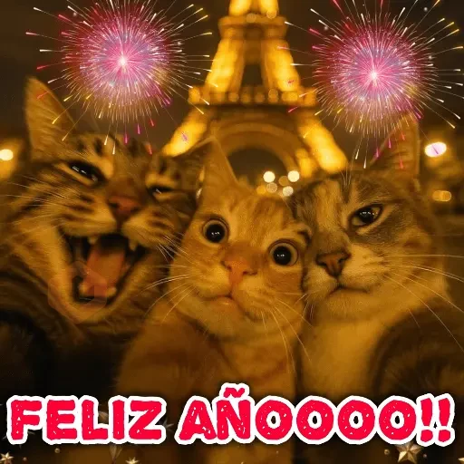Año nuevo sticker 12