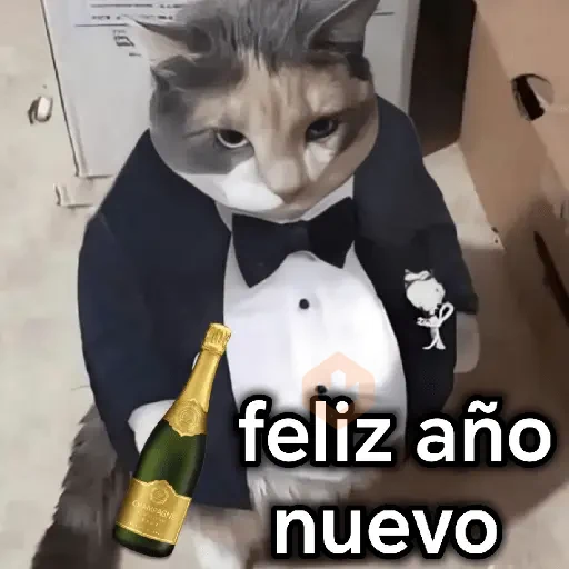 Año nuevo sticker 17