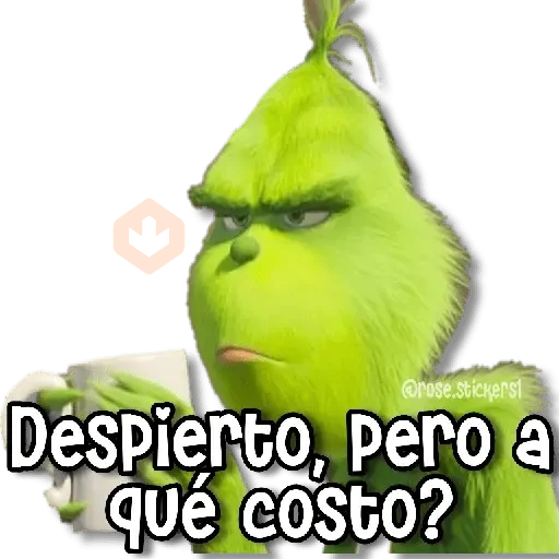 🎄El Grinch Memes🎄 sticker 23