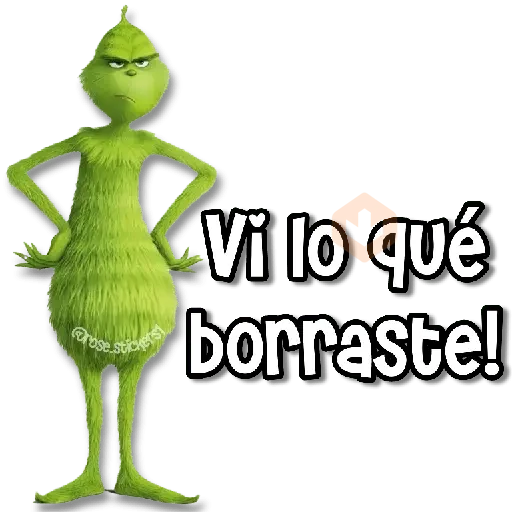 🎄El Grinch Memes🎄 sticker 19