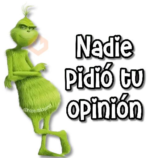 🎄El Grinch Memes🎄 sticker 21