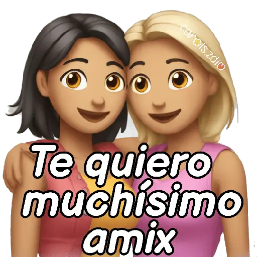 Amigas iphone emoji frases 🎀🩷