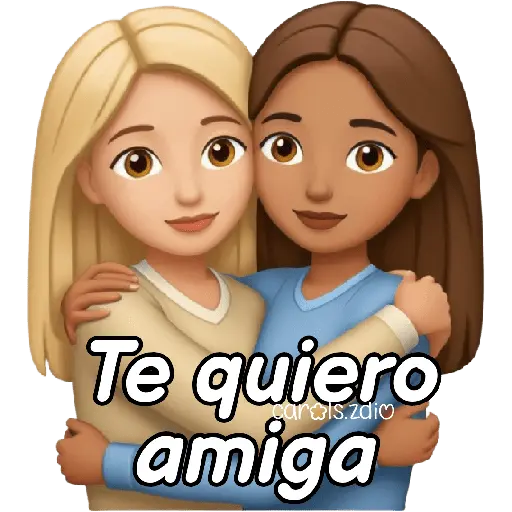 Amigas iphone emoji frases 🎀🩷