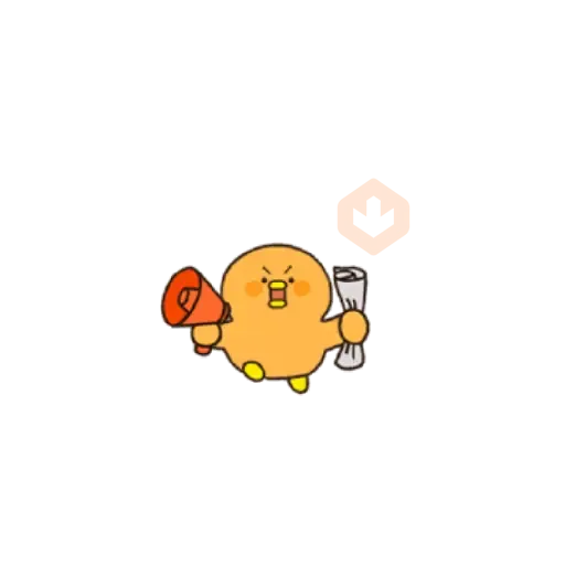 bald chicken sticker 11