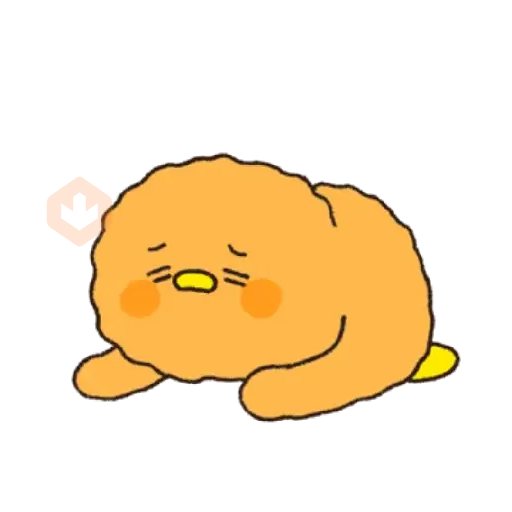 bald chicken sticker 20