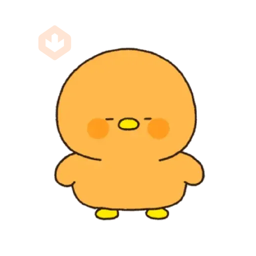 bald chicken sticker 21