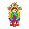 virgen de guadalupe/virgen 🇲🇽⛪️