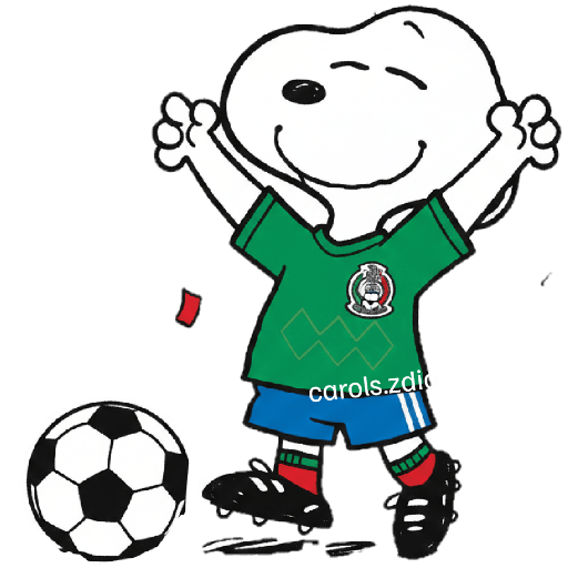 ⚽ Futbol Snoopy México 🇲🇽⚽ preview