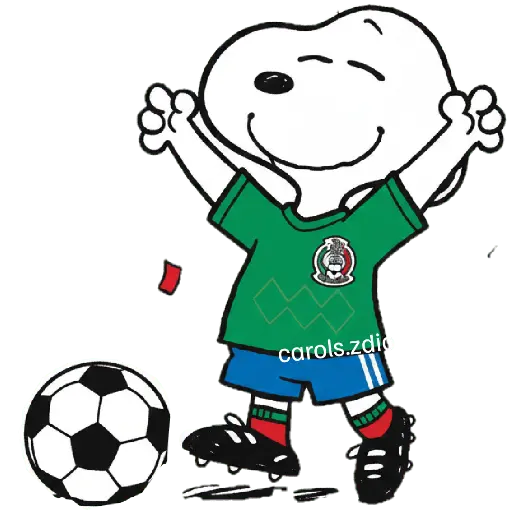 ⚽ Futbol Snoopy México 🇲🇽⚽