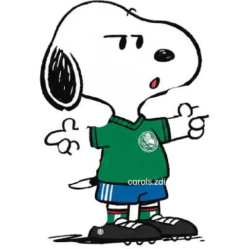 ⚽ Futbol Snoopy México 🇲🇽⚽