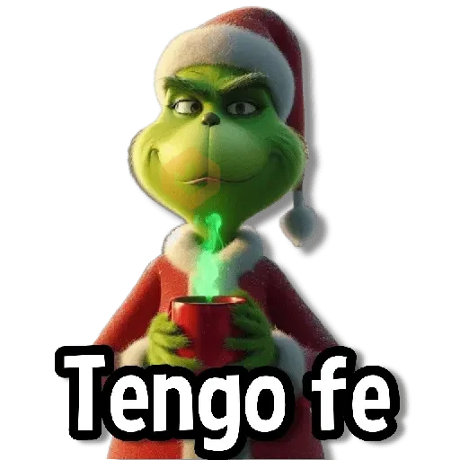 😎El Grinch Moderno🎄 sticker 13