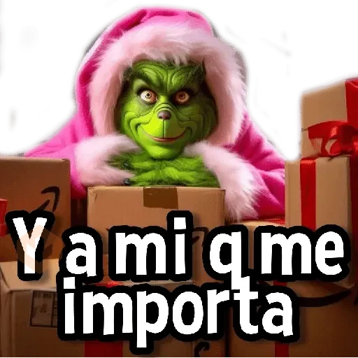 😎El Grinch Moderno🎄 sticker 11