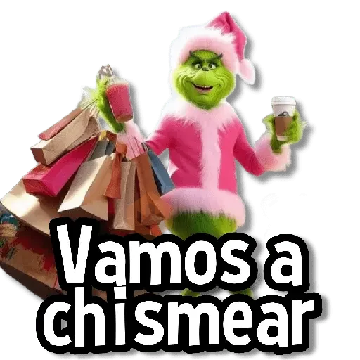 😎El Grinch Moderno🎄 sticker 12