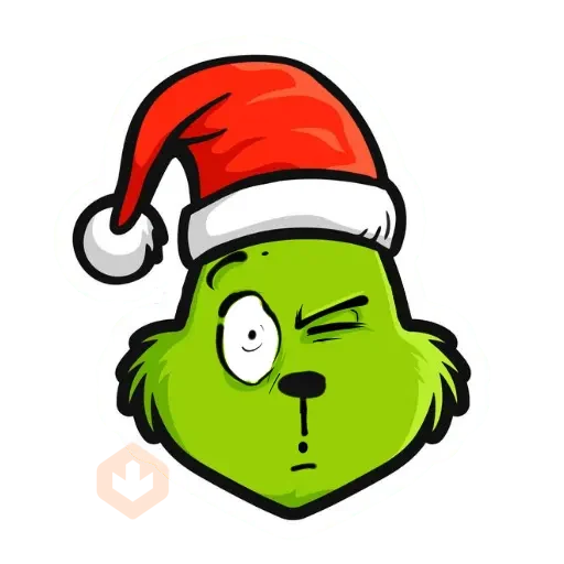 El Grinch by Aky sticker 20