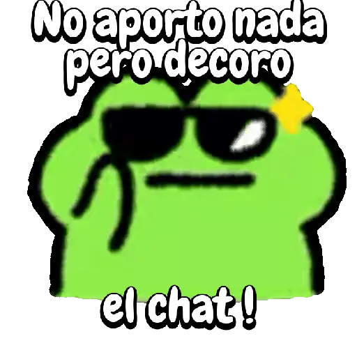 Mini Frog para el chat 🐸💬 preview