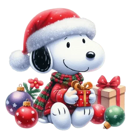 Snoopy Navideño 🎄✨ sticker 18