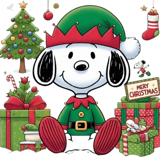 Snoopy Navideño 🎄✨ sticker 24