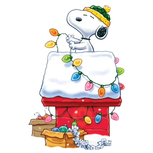 Snoopy Navideño 🎄✨ sticker 26