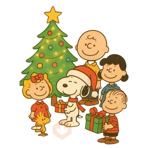 Snoopy Navideño 🎄✨ sticker 25