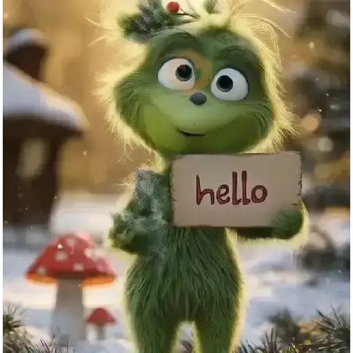 🎄 El Grinch animado 🎄🩳⛄️ sticker 12