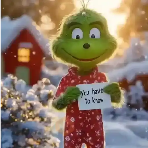 🎄 El Grinch animado 🎄🩳⛄️ sticker 14