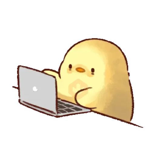 cute chicken 2 sticker 11