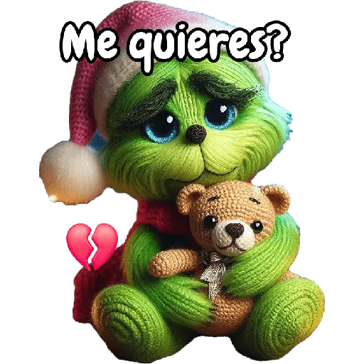 El Grinch a ganchillo🧶🧶🪡